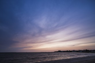 Sunset over Fouras, Fouras-les-Bains, Charente-Maritime, Nouvelle-Aquitaine, France