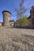 Spittlertorzwinger, Spittlertorturm, Spittlertor, old town, city fortification, city wall,