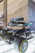 The Mercedes-Benz Museum in Stuttgart presents a journey through the automotive history of the