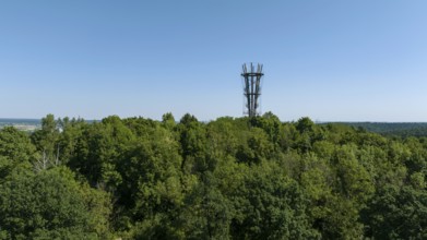 Schönbuchturm near Herrenberg in the western Schönbuch. The observation tower is 35 metres high.