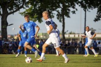 SC KÃ¤fertal against Waldhof Mannheim (test match) ***Picture: Janne Sietan