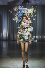 Model of the designer Kilian Kerner Fashion Show during the Berlin Fashion Week 2025 on 02.07.2025