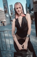 Guest Natali at the Kilian Kerner Fashion Show during the Berlin Fashion Week 2025 on 02.07.2025