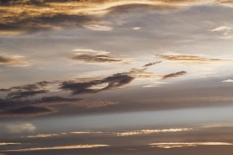 Sunset over Gironde Estuary, Braud-et-Saint-Louis, France