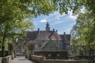 Burg Vischering, LÃ¼dinghausen, MÃ¼nsterland, North Rhine-Westphalia, Germany