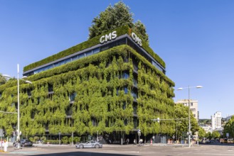 Calwer Passage, green building for a better urban climate. Around 11, 000 plants adorn the building