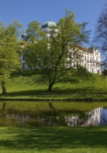 In the landscape park of Celle Castle, Lower Saxony, Germany