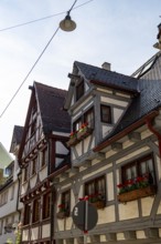 Half-timbered house, Ulm, Baden-WÃ¼rttemberg, Germany