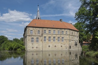 LÃ¼dinghausen Castle, moated castle, Renaissance castle, LÃ¼dinghausen, MÃ¼nsterland, North