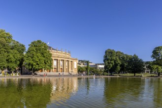 Stuttgart Opera House, historic Littmann building. Venue of the WÃ¼rttemberg State Theatre