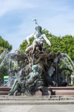 Neptune Fountain in Berlin Mitte, Berlin, Germany