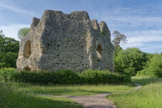 Odiham Castle, also known as King John's Castle, is a ruined castle from the 14th century.