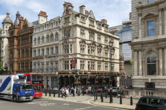 The Red Lion public house, Parliament Street, Westminster, central London, England, UK built c 1890