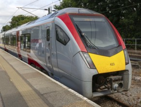 Greater Anglia, British Rail Class Stadler 755 bi-modal multiple unit passenger train, Ipswich