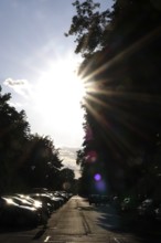 Summer heat and parked cars, Germany