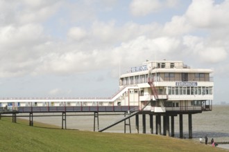 Eemshotel, Delfzijl, harbour town, Ems estuary, Province of Groningen, Netherlands, Delfzijl,