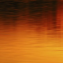 Colours of the sun... Sunset on the water (Lower Rhine, North Rhine-Westphalia), yellow red orange