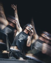 Remington Leith, singer of Palaye Royale live at Zitadelle Spandau, Berlin, 21/06/2025 Note: the