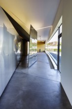 Vitra fire station, architect Zaha Hadid, interior view, modern architecture, Vitra Campus, Vitra