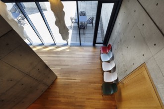 Conference pavilion, conference building, architect Tadao Ando, Vitra Campus, Vitra Design Museum,