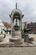Sankt Mang Brunnen, Kempten, Bavaria, Germany