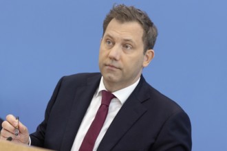 Berlin, Germany - 24 June 2025: Finance Minister Lars Klingbeil presents the draft federal budget