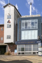 Adnams brewery and Copper House distillery buildings, Southwold, Suffolk, England, UK