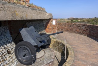 Pak 36, Panzerabwehrkanone 36, German anti-tank gun at Saltzwedel-neu Battery, Raversyde