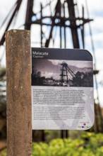 Capstan to drain the lower floors, Mina de Sao Domingos, historic copper open-pit mine, Portugal