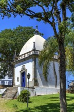 One of the many chapels in the sanctuary of Bom Jesus do Matosinhos in the city of Congonhas, Minas