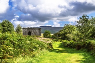 Hermitage Castle, Hermitage Water, Liddesdale, Roxburghshire, Newcastleton, Hawick, Scotland, UK