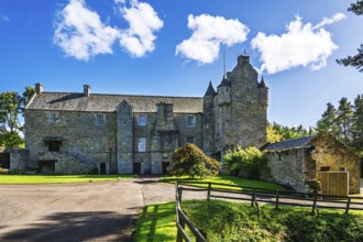 Ferniehirst Castle, Oxnam, Jedburgh, Scottish Borders, Roxburghshire, Scotland, UK