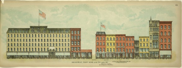 Broadway, East Side, 27th to 29th Street, New York, Manhattan, America, USA, historic, authentic,