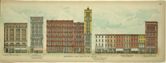 Broadway, East Side, 17th to 20th Street, New York, Manhattan, America, USA, historic, authentic,