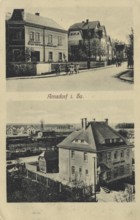 Arnsdorf in Saxony, Bautzen district, Saxony, Germany, postcard, view around 1900 - 1910,