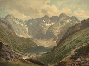 The Sea Eye, Morskie Oko, Fish Lake, in Poland is the largest and the fourth deepest mountain lake