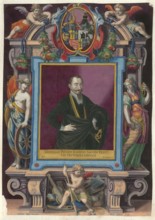 Members of the famous Fugger family in Augsburg, portrait of Mathias Fugger, a nephew of Jakob