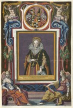 Members of the famous Augsburg Fugger family, Maria Juliana Fugger (1594-1653) born Vöhlin von