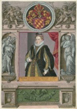 Members of the famous Fugger family in Augsburg, Maria Magdalena von Koenigsegg, also Freiin von