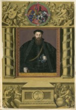 Members of the famous Fugger family in Augsburg, Ulrich Fugger, 1526 - 1584, Count of Kirchberg