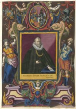 Members of the famous Augsburg Fugger family, Georg Fugger (1560 - 1634) was a German imperial