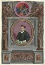 A portrait of a member of the famous Augsburg Fugger family, Viktor August Fugger (1547 - 1586), a