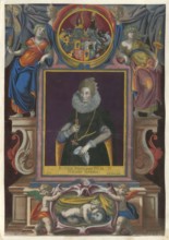 Members of the famous Augsburg Fugger family, Justina Fugger (1588 - 1660), daughter of Philipp