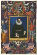 Members of the famous Augsburg Fugger family, Nikolaus Fugger (1596 to 1676), son of Georg Fugger,