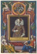 Members of the famous Augsburg Fugger family, Maria Fugger, born 17 July 1594, died 22 March 1635,