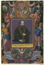 Members of the famous Augsburg Fugger family, Jakob Fugger the Elder (1398 to 1469), authentic