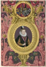 Members of the famous Fugger family in Augsburg, Katharina Fugger, Freiin Fugger, 1575-1607,