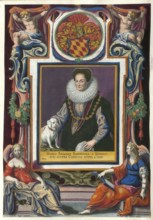 Members of the famous Augsburg Fugger family, Maria Salome Fugger (? -1625) née von Königsegg,