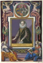 Members of the famous Fugger family in Augsburg, Veronika Fugger, daughter of Anton Fugger, born