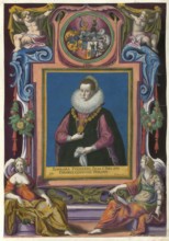Members of the famous Augsburg Fugger family, Barbara Fugger (née Bäsinger, born 4 May 1419 in